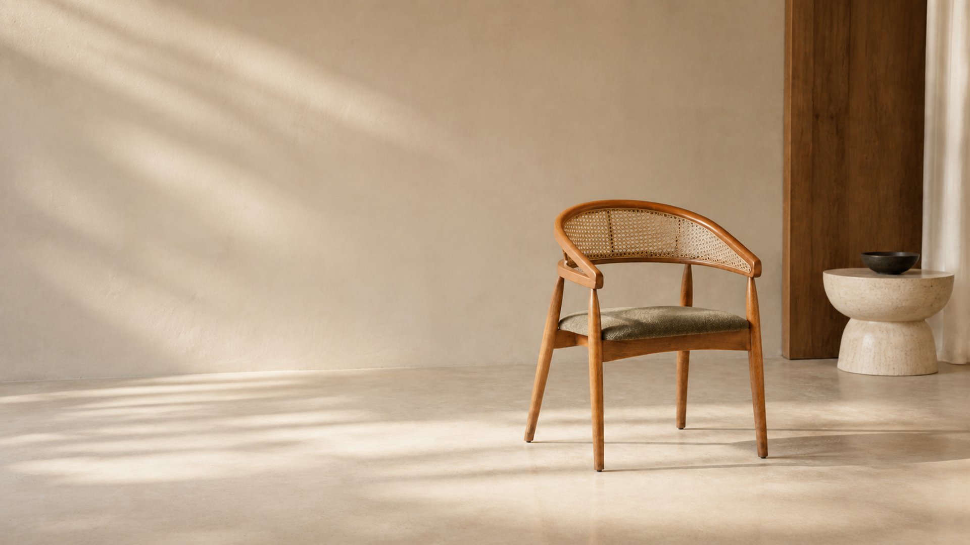 Gazel chair in a quiet, sunlit interior